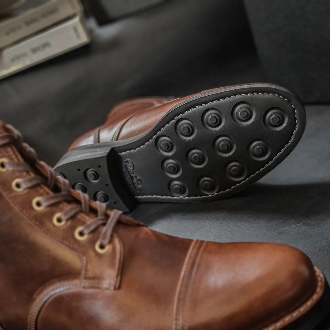 Vintage Handmade Cowhide Martin Boots