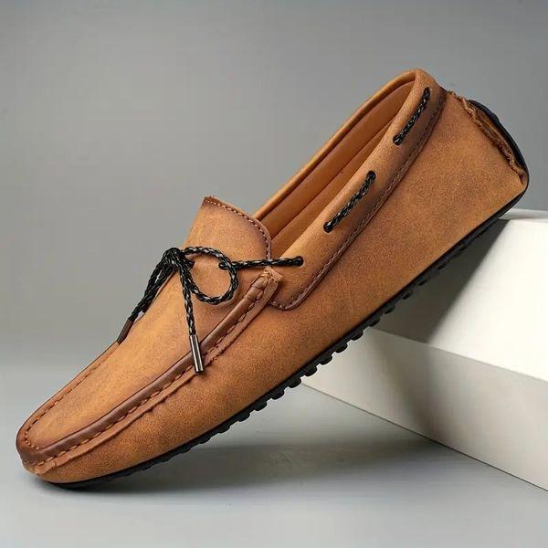 Vintage Handmade Suede Loafers
