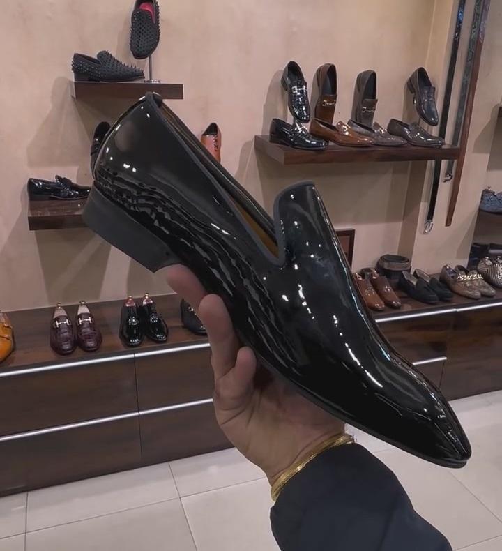 Classic Tuxedo Moccasins