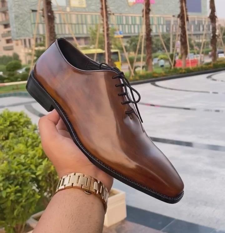 Hand-painted Patent Dress Shoes
