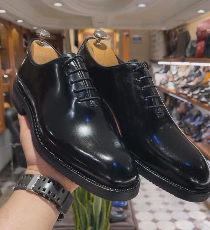 British Hand-painted Cowhide Dress Shoes