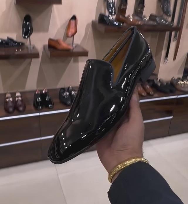 Classic Tuxedo Moccasins