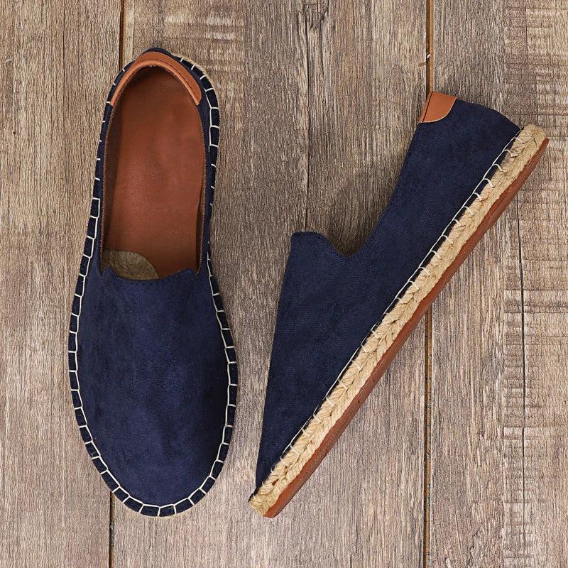 Summer Retro Suede Loafers