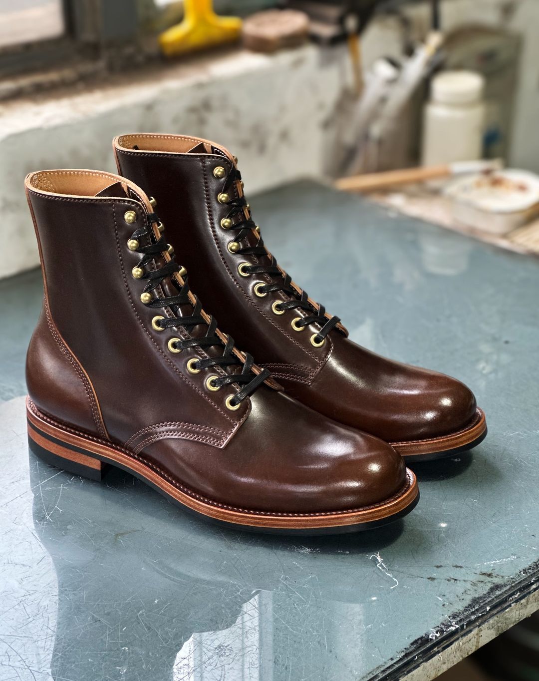 Italian Handmade Cowhide Martin Boots