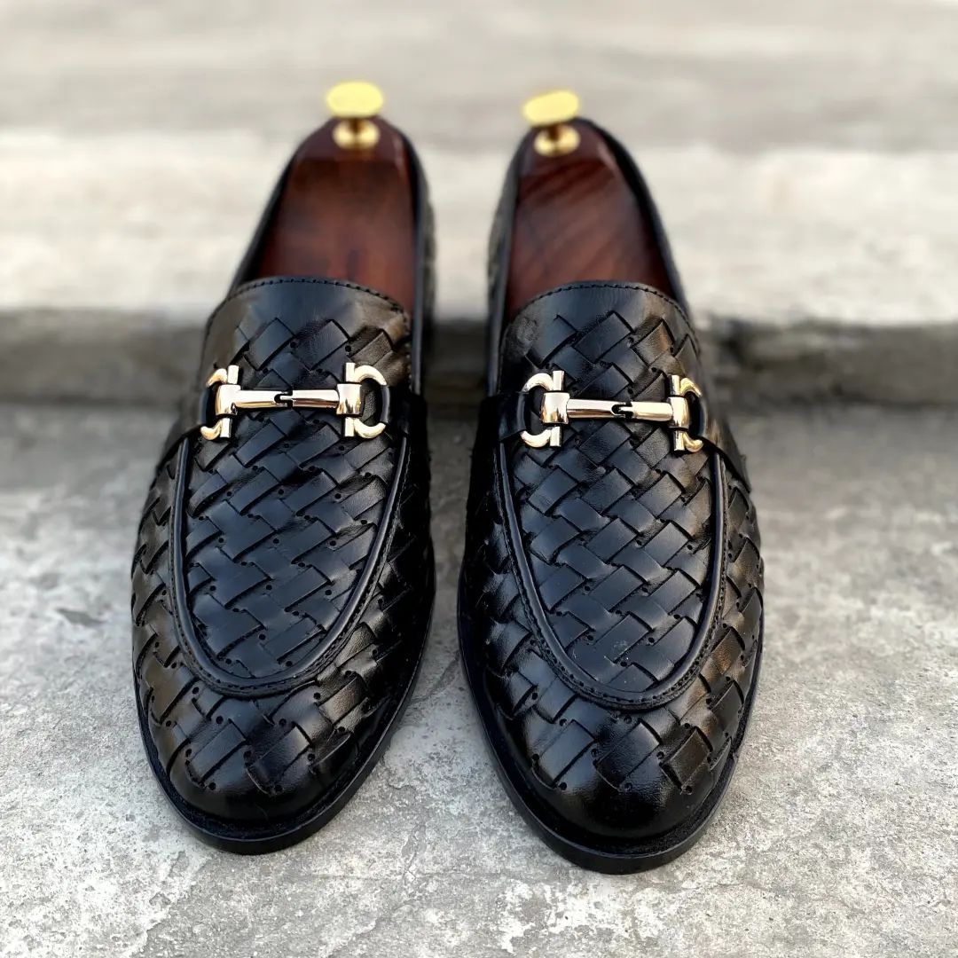 Handcrafted Tuxedo Loafers