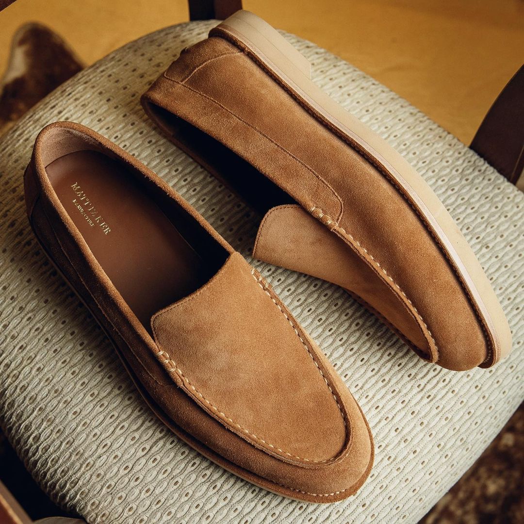 Modern Suede Handmade Loafers