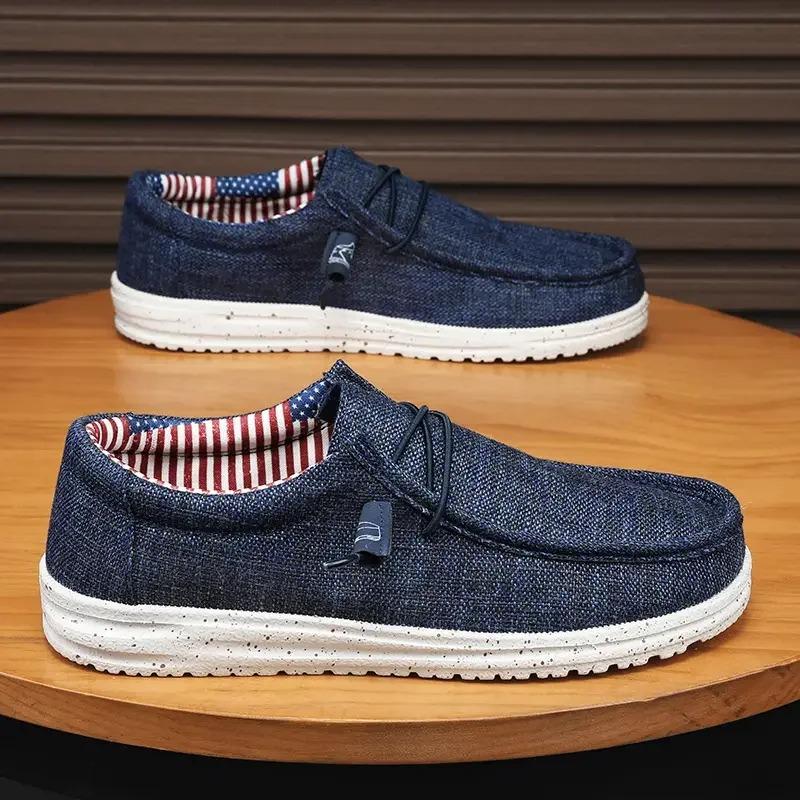 Men Plus Size Comfy Slip-On Loafers