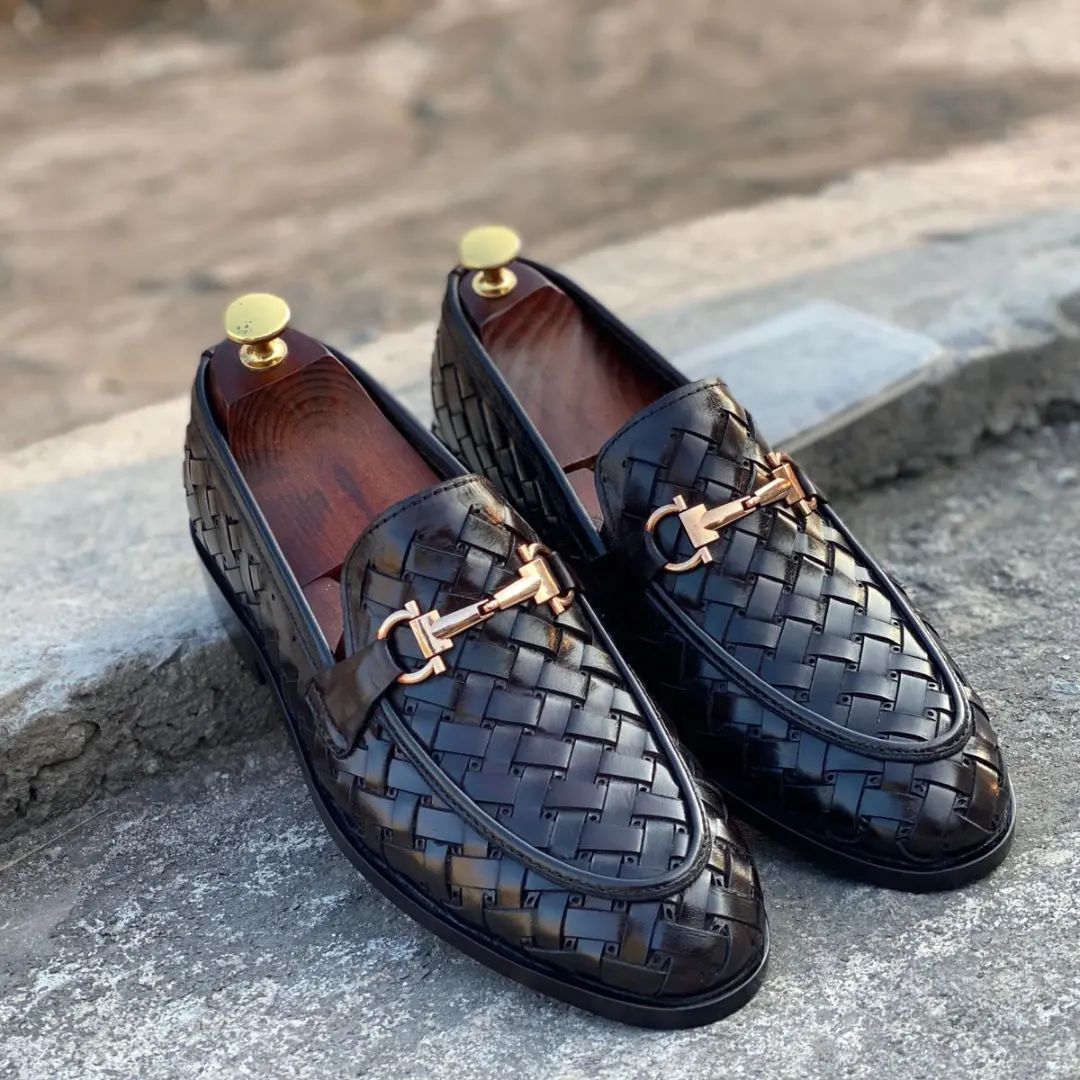 Handcrafted Tuxedo Loafers