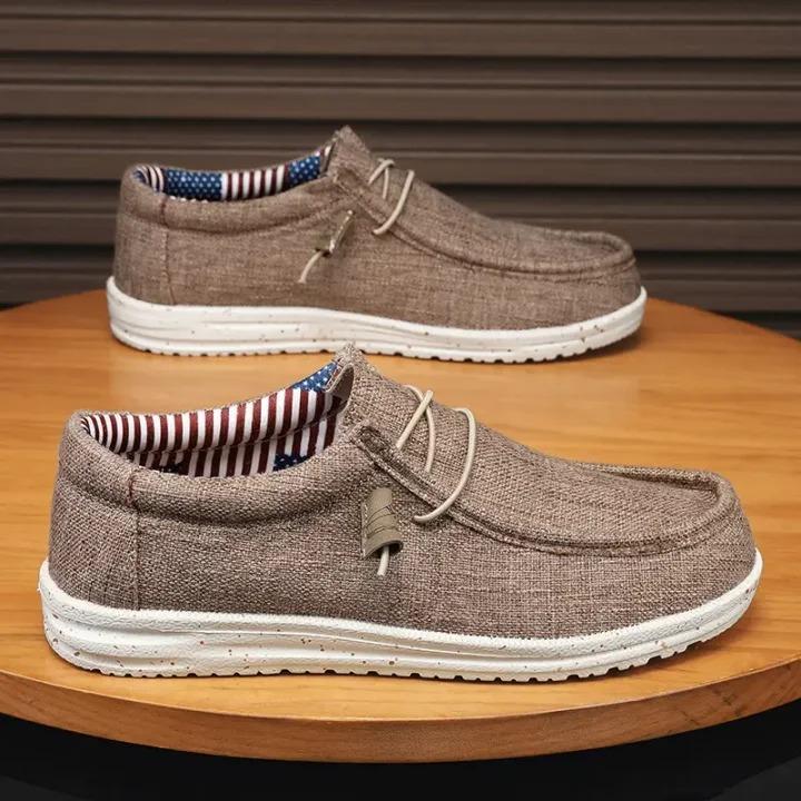 Men Plus Size Comfy Slip-On Loafers