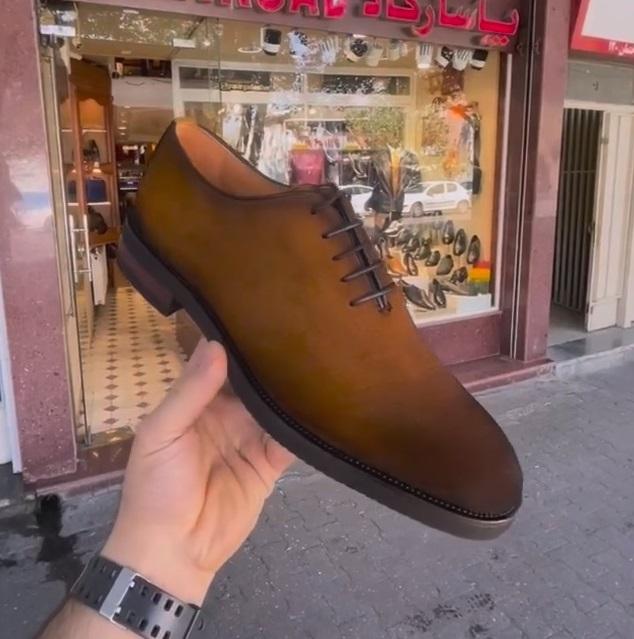 Tobacco Vintage Suede Oxfords