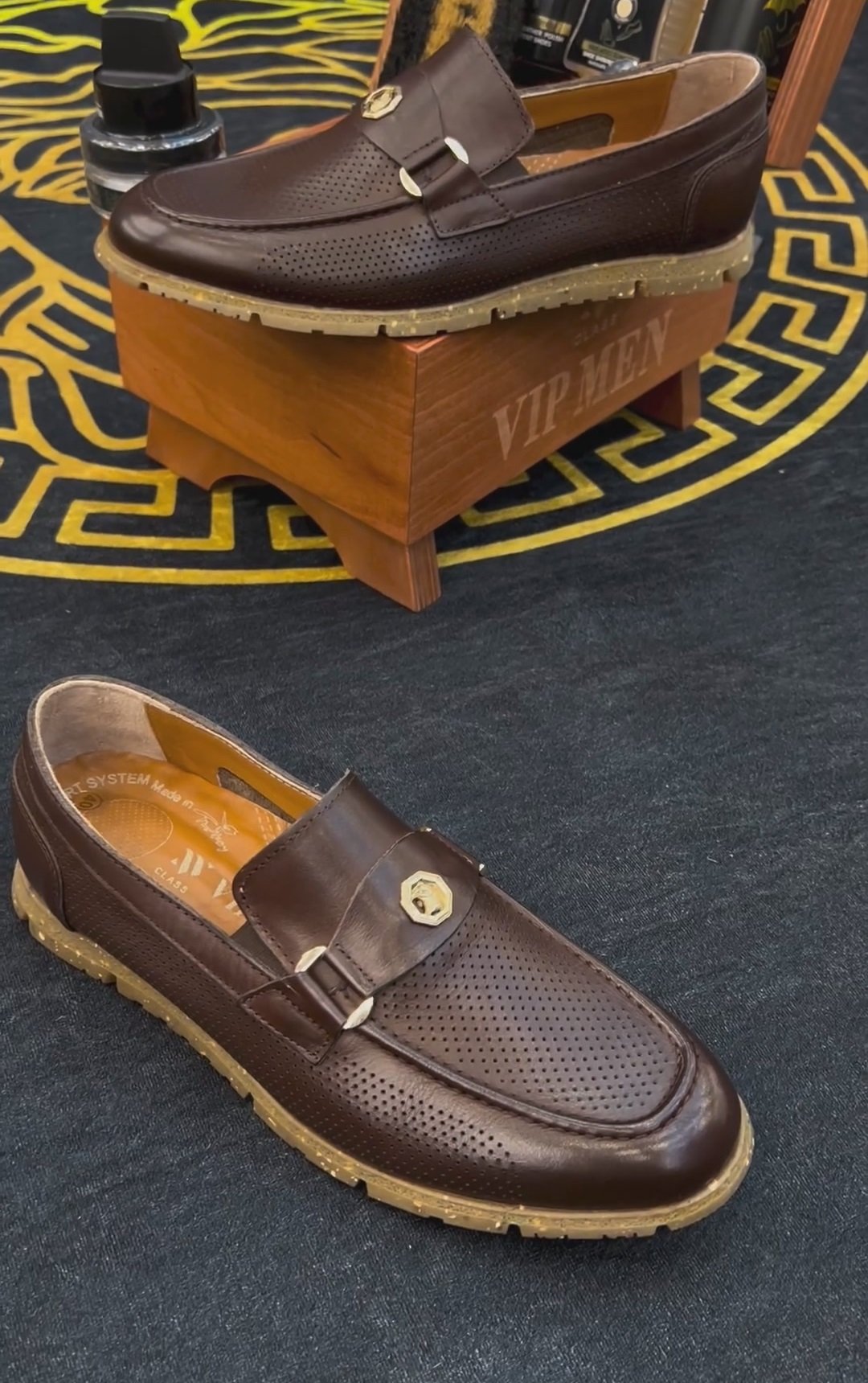 Handmade Leather Breathable Loafers