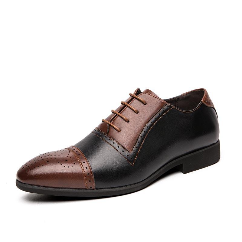 Brogue business men's shoes