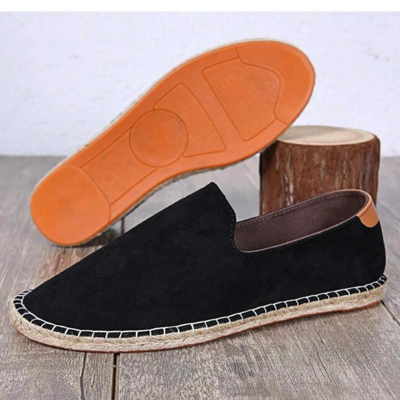 Summer Retro Suede Loafers